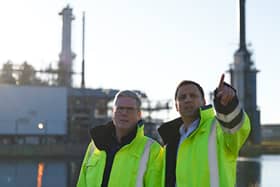 Keir Starmer's government has finally pledged funding for the Acorn project at the St Fergus gas terminal hear Peterhead (Photo by Jeff J Mitchell/Getty Images)
