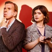 Timothy Spall (L) and Gwyneth Keyworth (R) in Death Valley