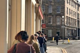 The queue at Lannan Bakery