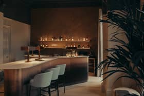 The upstairs bar at Lyla in Edinburgh