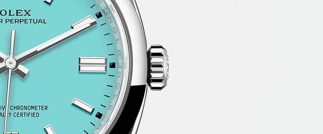 The Rolex Oyster Perpetual 36 in turquoise is one of the most sought-after models – and could be yours for just 70p in BOTB’s watch prize draw