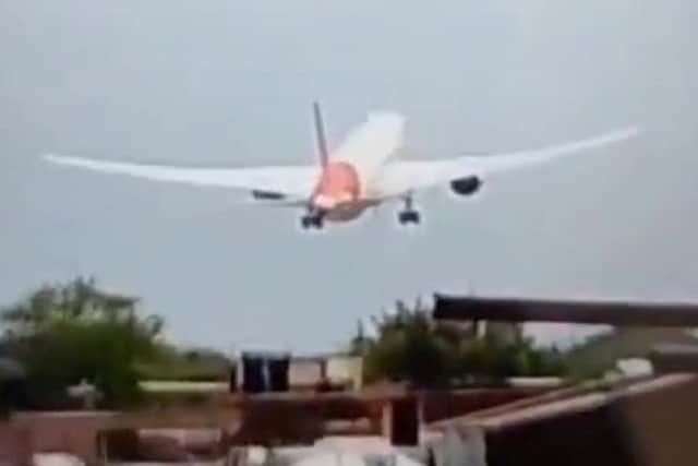 Harrowing footage of plane crash site emerges after Gatwick Airport-bound Air India flight tragedy