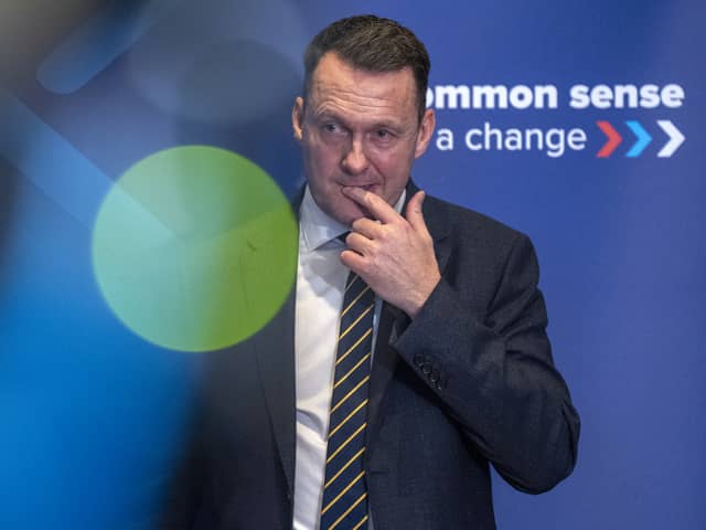 Scottish Conservative leader Russell Findlay
