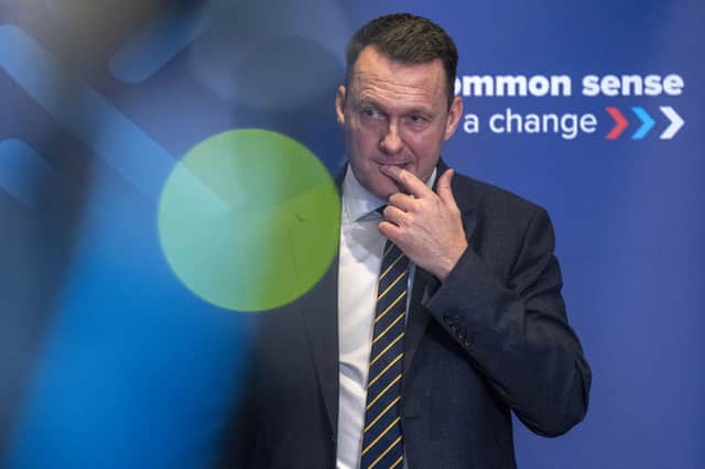 Scottish Conservative leader Russell Findlay