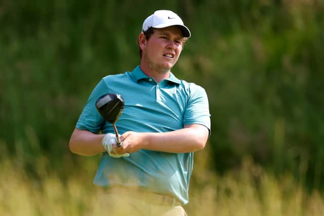 Bob MacIntyre pictured during the first round at Oakmont Country Club