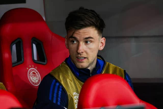 Kieran Tierney has returned to Celtic on a five-year deal.