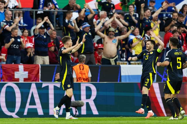 Scotland benefitted from playing at the European Championships last year.