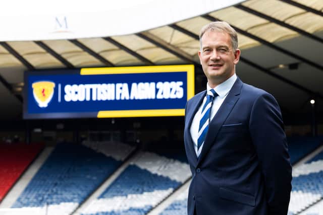Scottish Football Association chief executive Ian Maxwell.