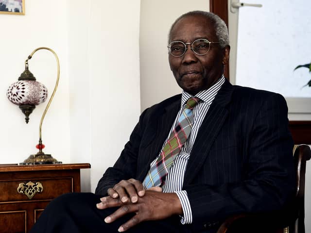 Academic and human rights campaigner Sir Geoff Palmer.