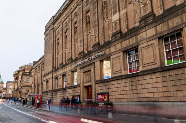 The National Library of Scotland building on George IV Bridge was opened in 1956.