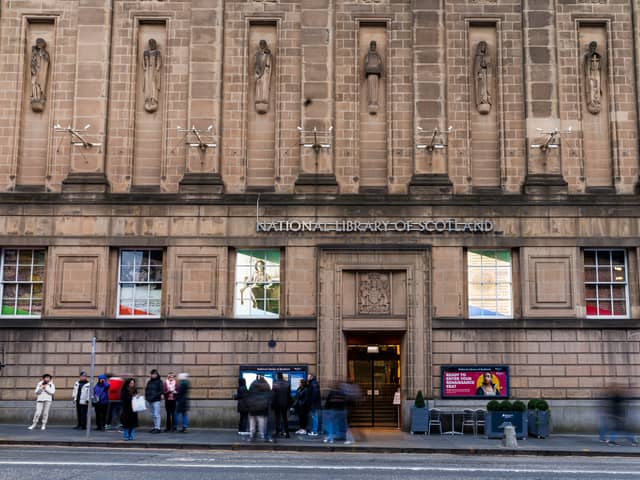 The National Library of Scotland is based on George IV Bridge in Edinburgh.