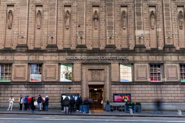 The National Library of Scotland is based on George IV Bridge in Edinburgh.