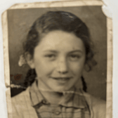 Susan's mother Mary as a 13-year-old
