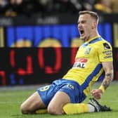 Rangers are set to move for Westerlo forward Matija Frigan. (Photo by BRUNO FAHY/Belga/AFP via Getty Images)