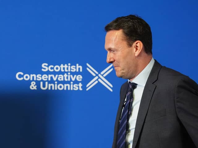 Scottish Conservative leader Russell Findlay
