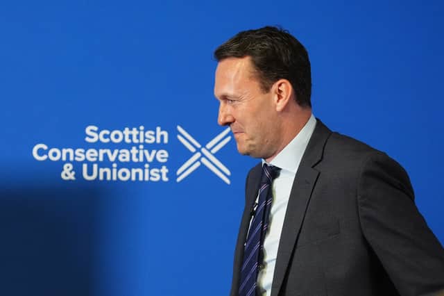 Scottish Conservative leader Russell Findlay