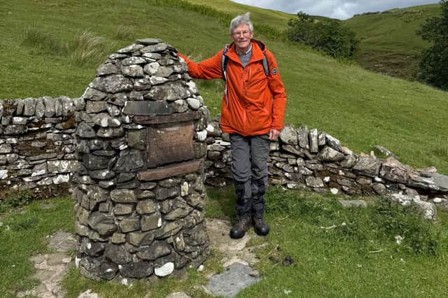 Nigel Griffiths is walking the 3°W line of longitude through England, Wales and Scotland to raise money for foodbanks.