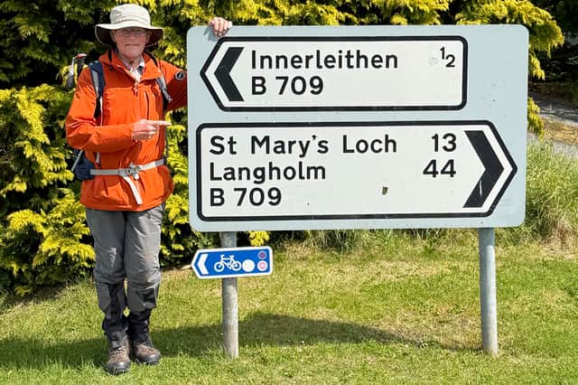 Nigel Griffiths is walking the 3°W line of longitude through England, Wales and Scotland to raise money for foodbanks.