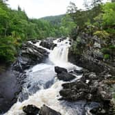 Rogie Falls in Wester Ross