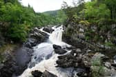 Rogie Falls in Wester Ross