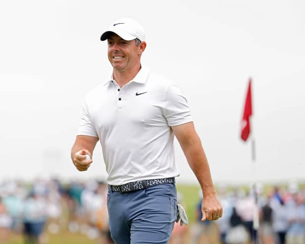 Rory McIlroy pictured during the final round of the 125th US Open at Oakmont Country Club 
