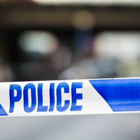 Police were called out to a man injured at the supermarket.