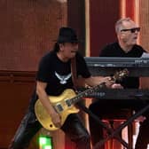Carlos Santana has a date with Glasgow.