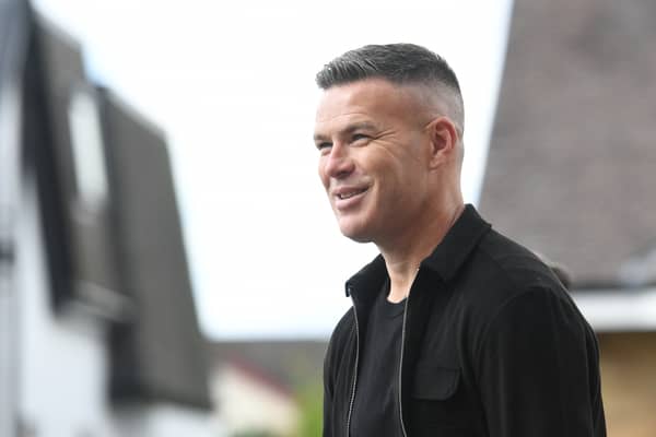 Ex-Motherwell defender Simon Ramsden pictured at Fir Park in 2021. Cr: SNS Group.