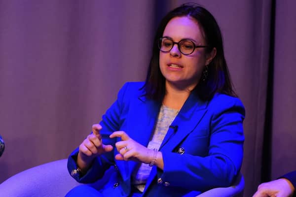Deputy First Minister Kate Forbes at the Scotland 2050 event in Edinburgh
