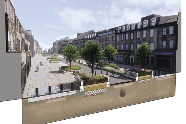 A new visualisation of the completed George Street scheme