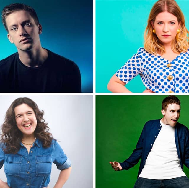 Four comedians bringing work in progress shows to this year's Edinburgh Festival Fringe.