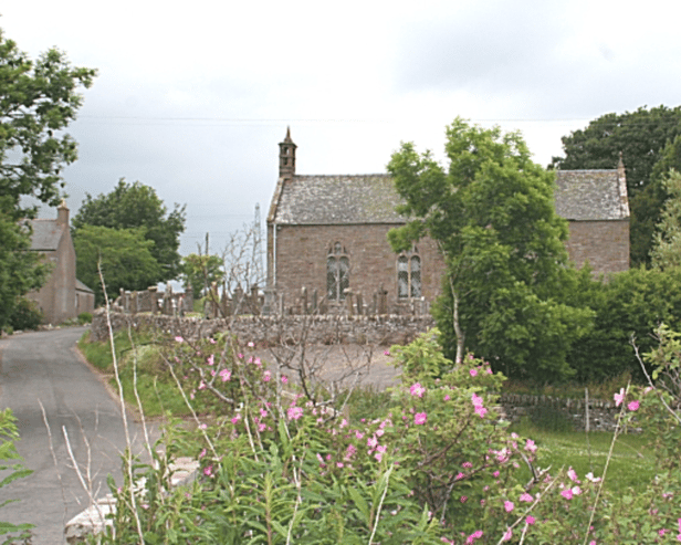 Aberlemno in Angus, home to a number of exceptional Pictish stones. The village will soon display another, which was discovered in the summer of 2022. PIC: www.geograph.org/Anne Burgess.