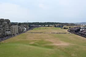 After a dry spell, the Old Course was firm and fast for the 150th Open in 2022