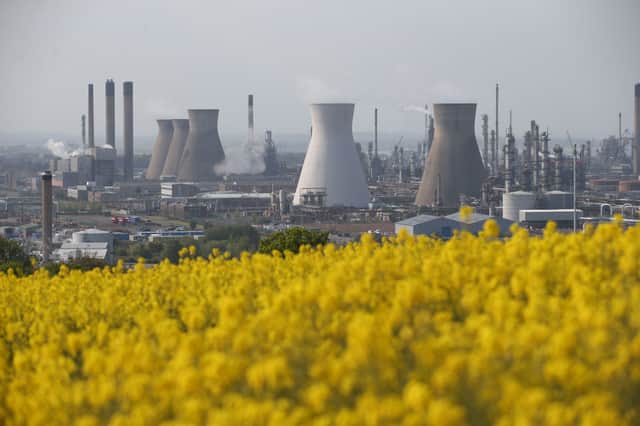 The oil refinery at Grangemouth has now closed