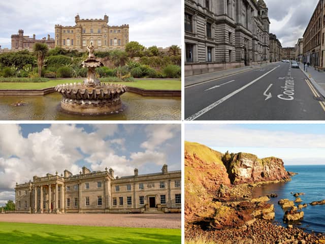 Some of the Scottish locations used in The Buccaneers.