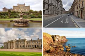 Some of the Scottish locations used in The Buccaneers.
