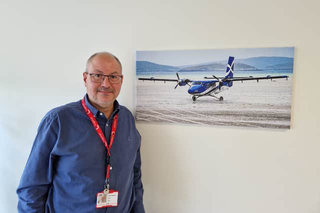 Loganair chief executive Luke Farajallah said it would not reduce Barra flights whatever the research findings