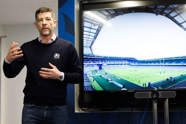 Scottish Rugby chief executive Alex Williamson.