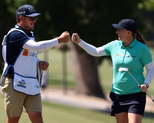 Gemma Dryburgh is hoping to have something to smile about in this week’s KPMG Women’s PGA Championship in Texas 