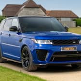 The Range Rover Sport SVR has an incredible V8 engine