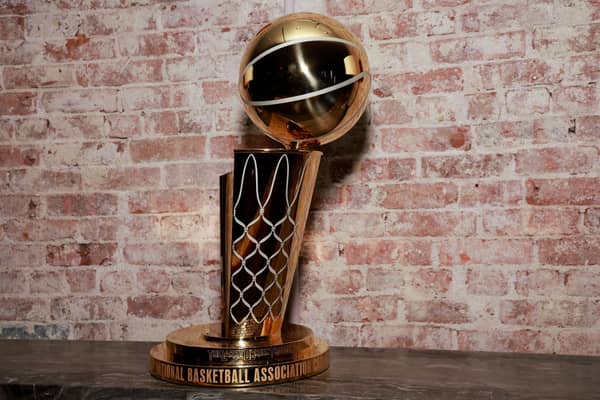 The Larry O'Brien trophy. Cr: Getty Images.