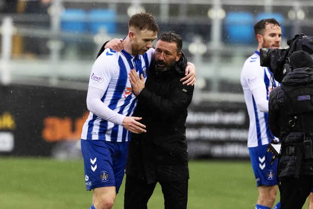 Derek McInnes has reunited with ex-Kilmarnock defender Stuart Findlay at Hearts. (Photo by Craig Williamson / SNS Group)