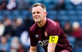Hearts are still fighting to keep out-of-contract striker Lawrence Shankland at the club next season. (Photo by Mark Scates / SNS Group)