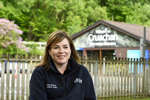 Sarah Cameron, Community Manager at Cruachan Power Station.