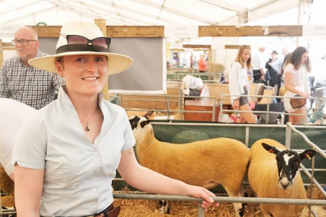 Heather Kerr, a sheep farmer and lecturer at the SRUC