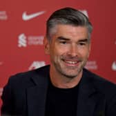 Liverpool sporting director Richard Hughes has been hailed for his work in brining record breaking signing Florian Wirtz to Anfield this summer. Cr: Getty Images.