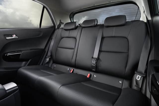 The rear seats are pretty roomy for a city car, and the boot is good too
