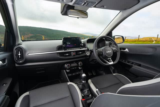 The interior is roomier than you'd expect, and everything is easy to live with
