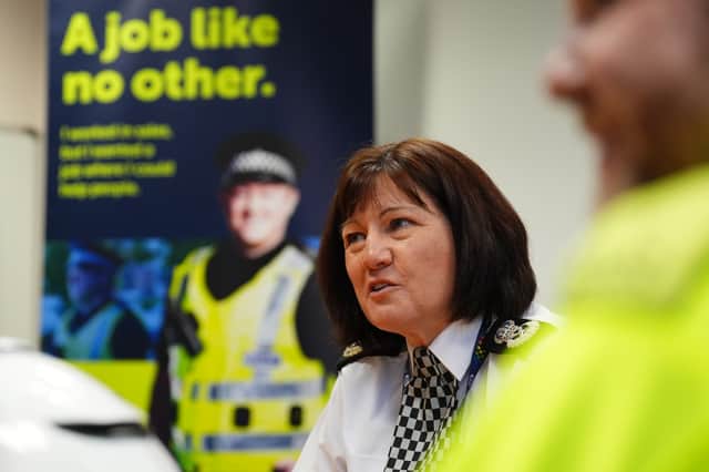 Police Scotland's Chief Constable Jo Farrell will be keen to use the current war between organised crime gangs to her advantage (Picture: Andrew Milligan)