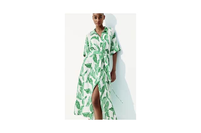Tie-Belt Shirt Dress 48% off